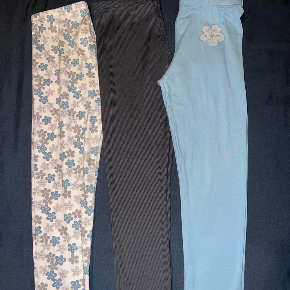 3 Piece color leggings set